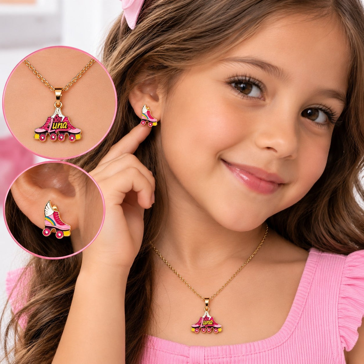 SET DE ENCHAPE STAINLESS STEEL PARA NIÑA