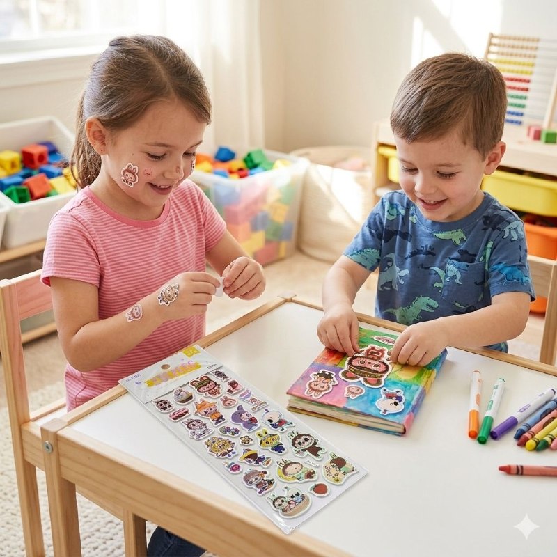 STICKERS DE DECORACION PEGATINAS DE LABUBU 3D