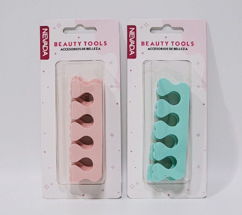 SEPARADOR DE DEDOS PARA PINTAR UÑAS, ACCESORIOS DE BELLEZA NEVADA BEAUTY TOOLS