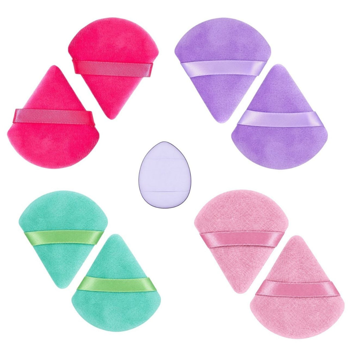 SET DE 12 ESPONJAS BORLAS PARA MAQUILLAJE SWEET BEAUTY