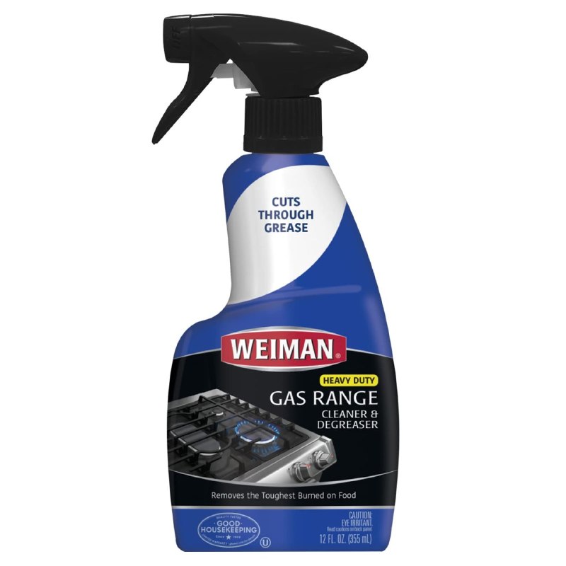 LIMPIADOR Y DESENGRASANTE PARA ESTUFAS DE GAS WEIMAN 355ML
