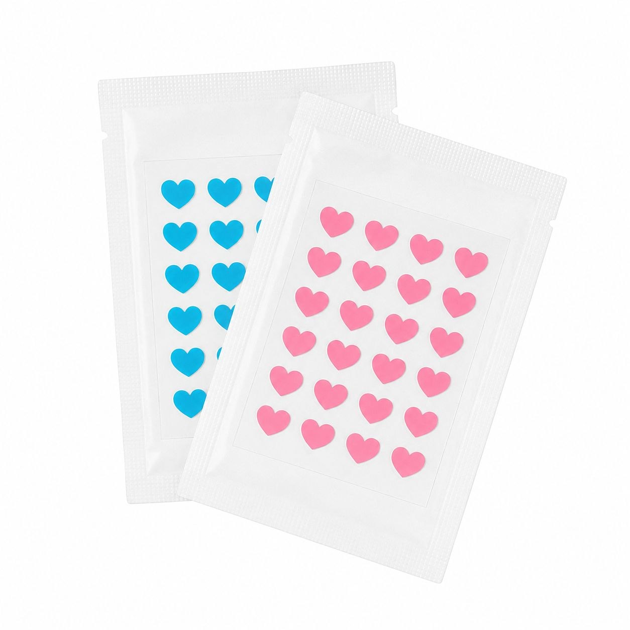 PARCHES DE HIDROCOLOIDE PARA ACNÉ CON DISEÑO ANATÓMICO DE CORAZÓN SADOER HEART HYDROCOLLOID ACNE PATCH 48 PARCHES