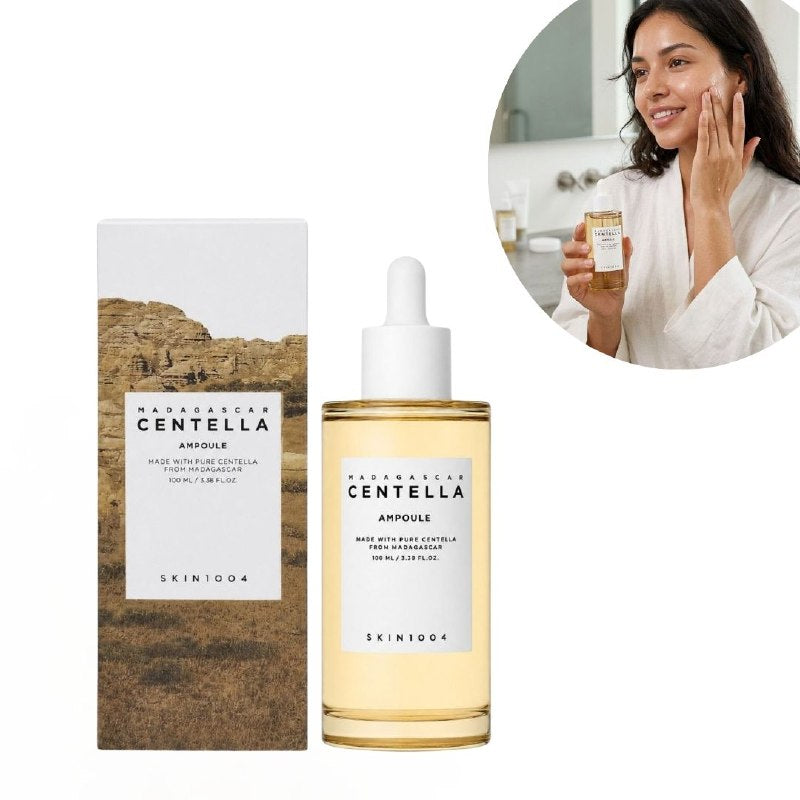 AMPOLLA FACIAL CALMANTE E HIDRATANTE CENTELLA ASIATICA MADAGASCAR SKIN1004 100ML