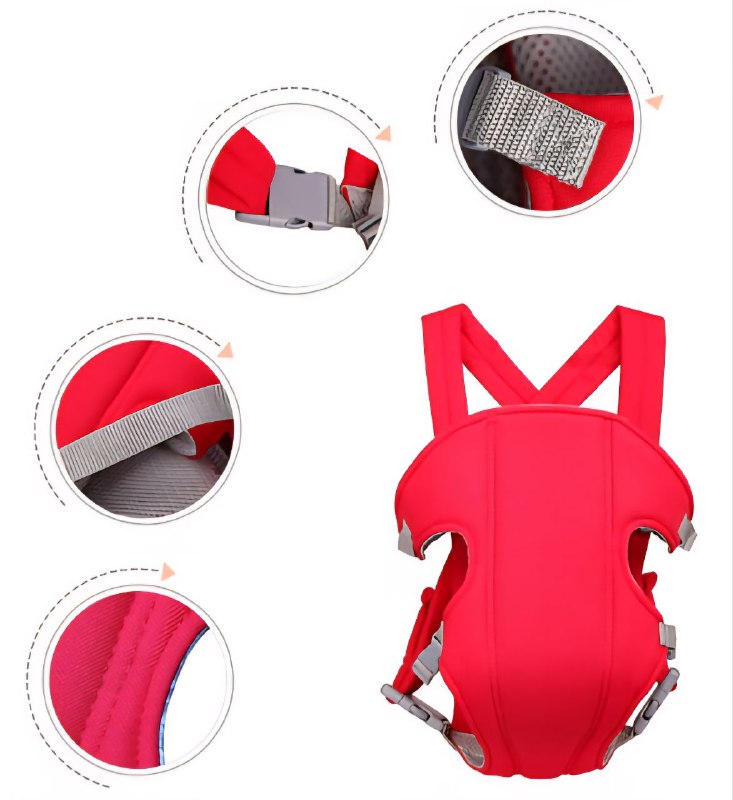CARGADOR PORTA BEBE CANGURERA CARGA 3.5-12KG 4 A 12 MESES BABY CARRIERS