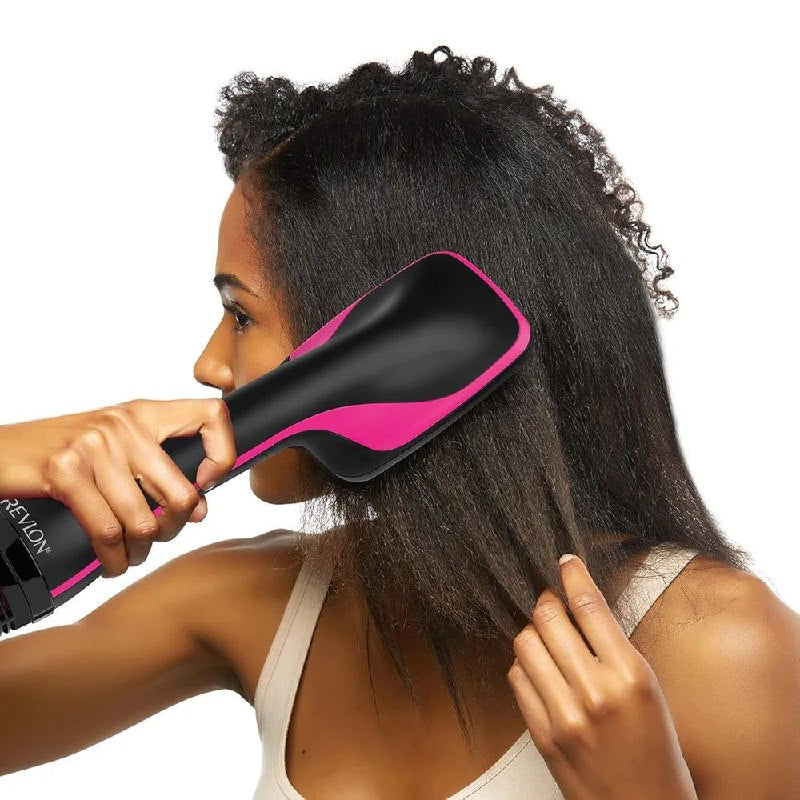 CEPILLO DE AIRE CALIENTE ONE STEP, DESENREDAD Y PEINA EN UN SOLO PASO, VOLUMIZADOR GRANDE SECA Y ALISA RAPIDAMENTE REVLON