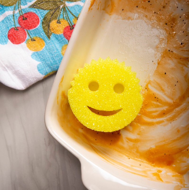 PASTE Y ESPONJA PARA LAVAR TRASTES DOBLE CARA POTENTE LIMPIEZA Y ACCION SUNDAY DUPE DE SCRUB DADDY