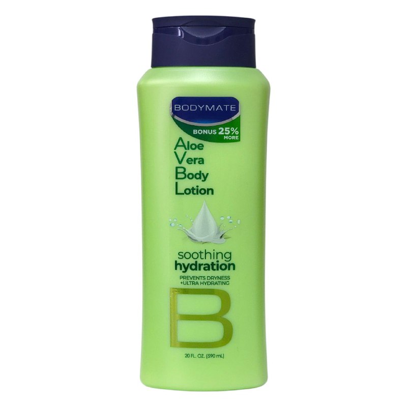 CREMA CORPORAL HIDRATANTE Y CALMANTE CON ALOE VERA BODYMATE 590ML