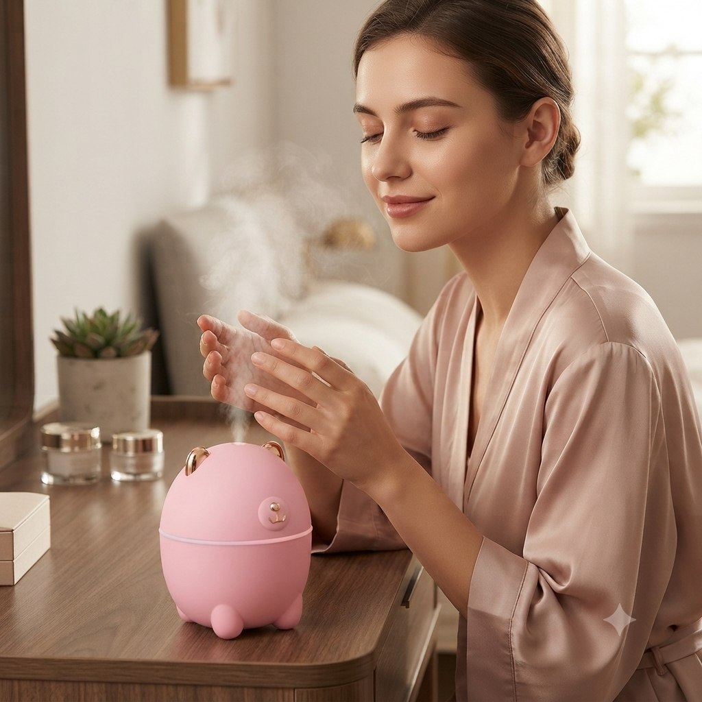 HUMIDIFICADOR ULTRA-SÓNICO PERSONAL CON DISEÑO DE OSO POLAR POLAR BEAR MINI HUMIDIFIER 200 ML