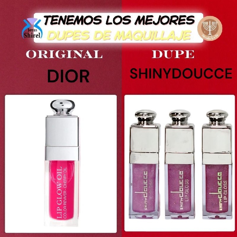 BRILLO LABAL DE LARGA DURACION SHINYDOUCCE (DUPE DE CHRISTIAN DIOR)