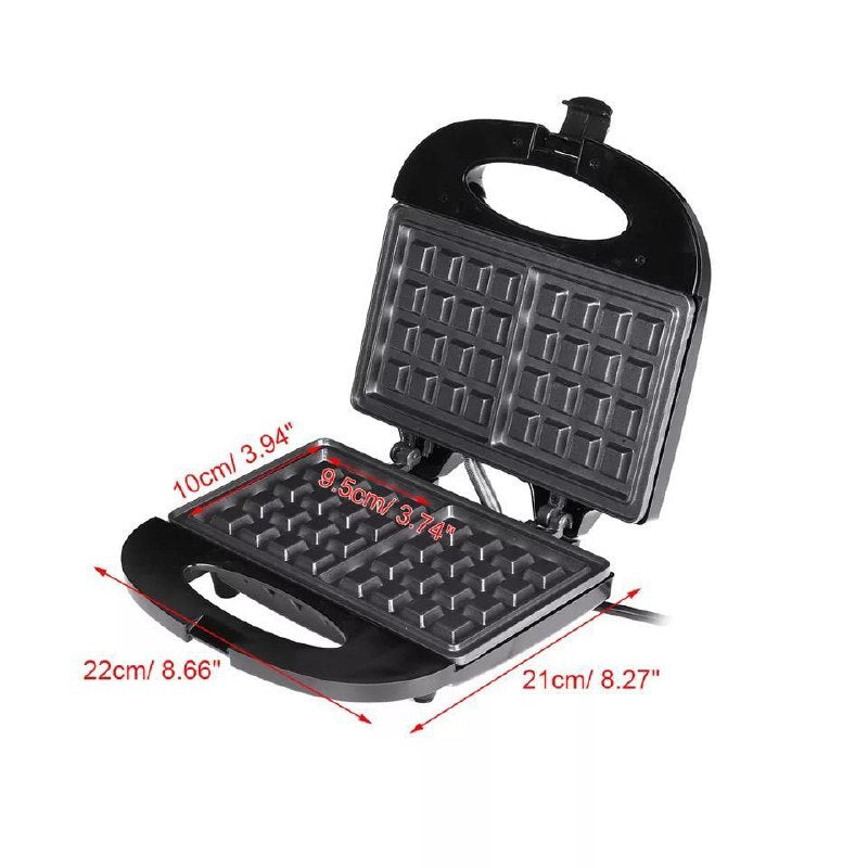 MAQUINA WAFFLERA CUADRADA SK-114 SOKANY 23X23CM