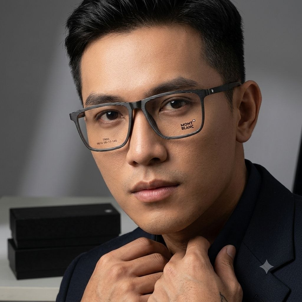 LENTES ORIGINALES PARA GRADUAR PARA CABALLERO MONT BLANC