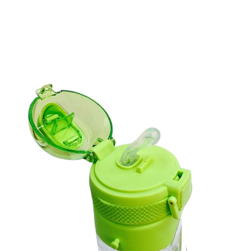 BOTE DE AGUA INFANTIL ERGONOMICA CON DISEÑO DE ANIMALES GENIAL 600ML