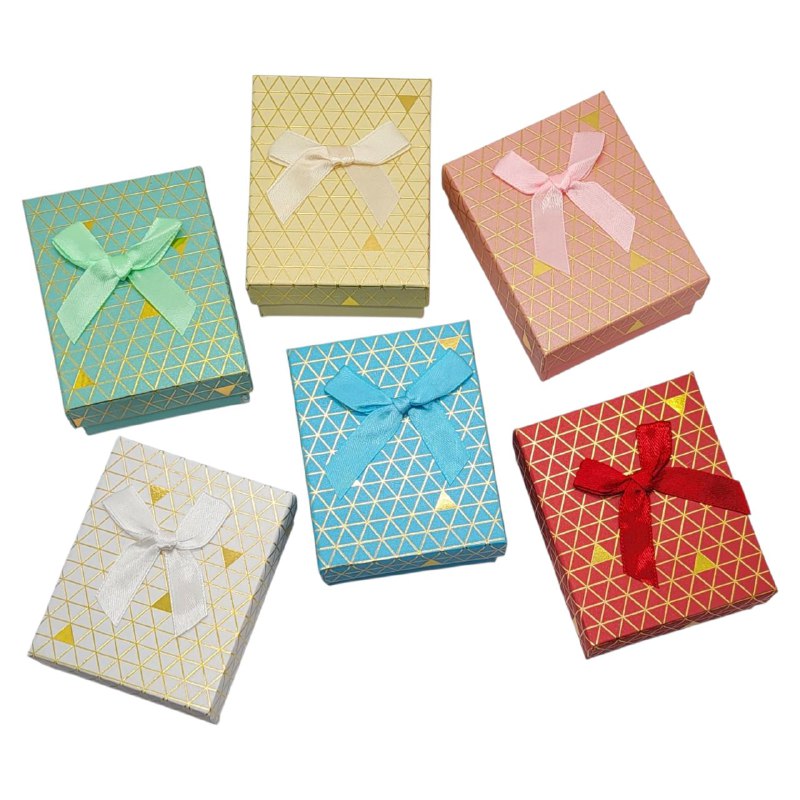 CAJA DE REGALO PARA SET DE JOYERIA MEDIDA  7X9