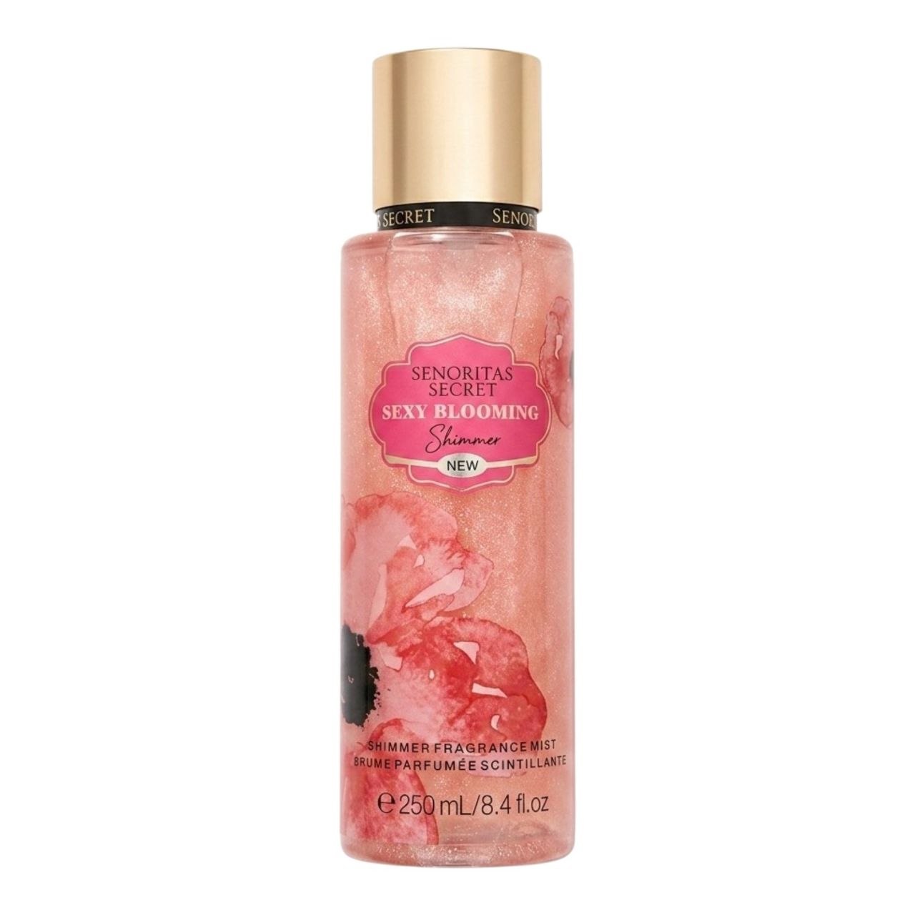 SPLASH SENORITAS SECRET SEXY BLOOMING LA CRÈME SHIMMER 250ML (M) (AROMA SIMILAR VICTORIAS SECRET PURE SEDUCTION LA CRÈME)