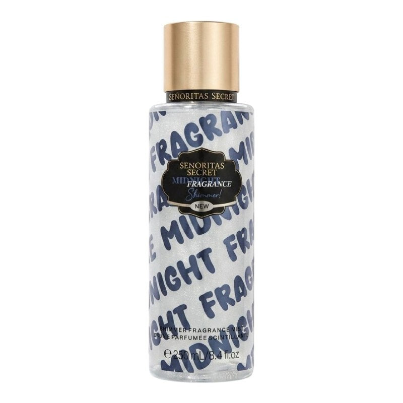 SPLASH SENORITAS SECRET MIDNIGHT FRAGANCE SHIMMER  250ML (M) (AROMA SIMILAR VICTORIAS SECRET MIDNIGHT BLOOM)