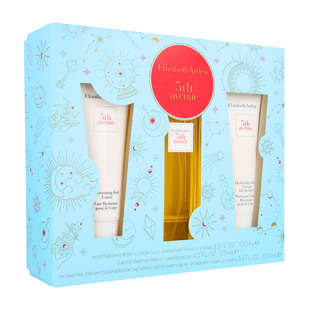 SET ELIZABETH ARDEN 5TH AVENUE EDP 125ML CREMA CORPORAL 100ML GEL DE DUCHA (M)