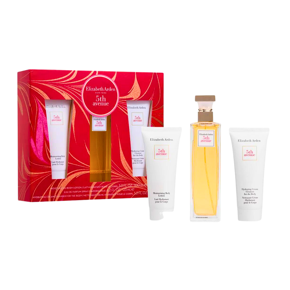 SET ELIZABETH ARDEN 5TH AVENUE EDP 125ML CREMA CORPORAL 100ML GEL DE DUCHA (M)