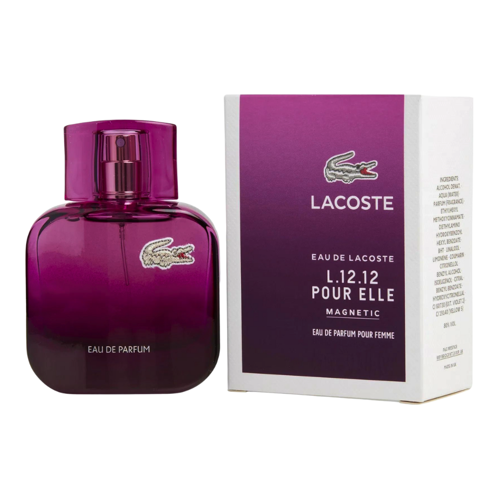 LACOSTE EAU DE LACOSTE L.12.12 POUR ELLE MAGNETIC EDP 80ML (M)