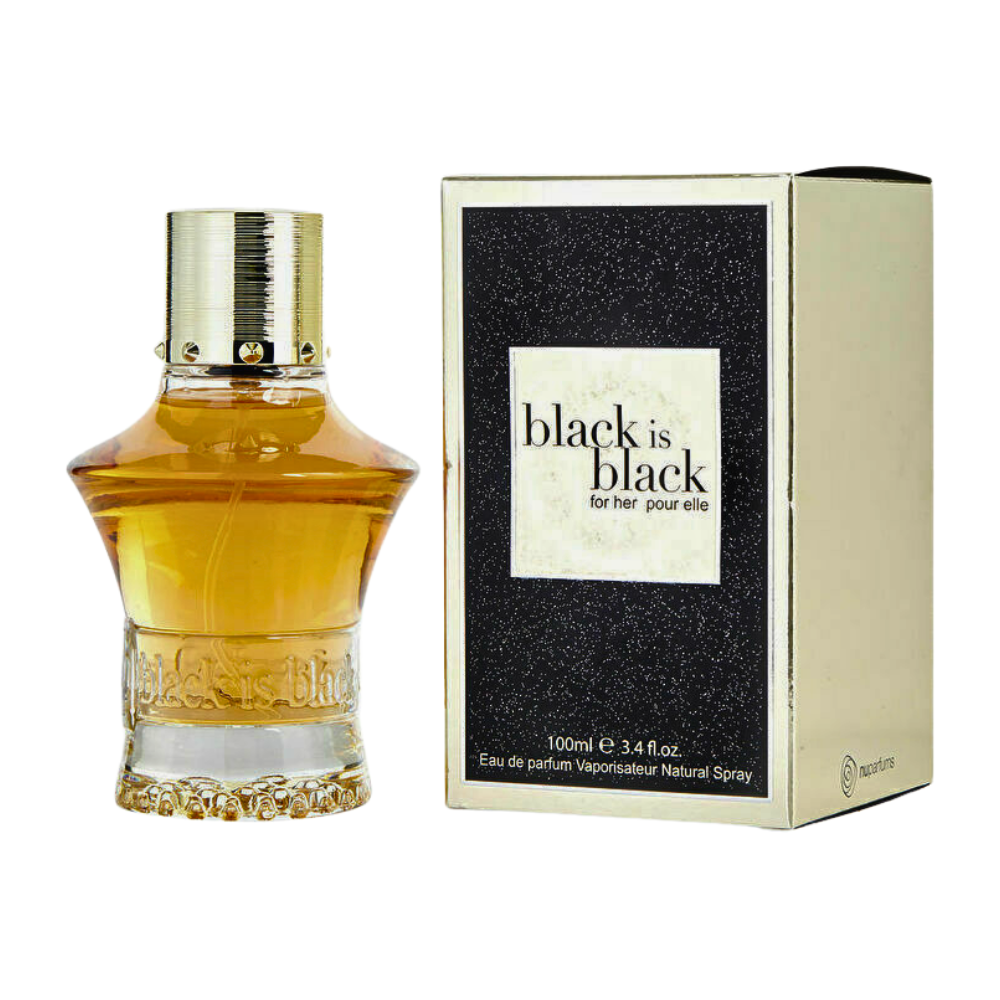 NU PARFUMS BLACK IS BLACK FOR HER EDP 100ML (M)