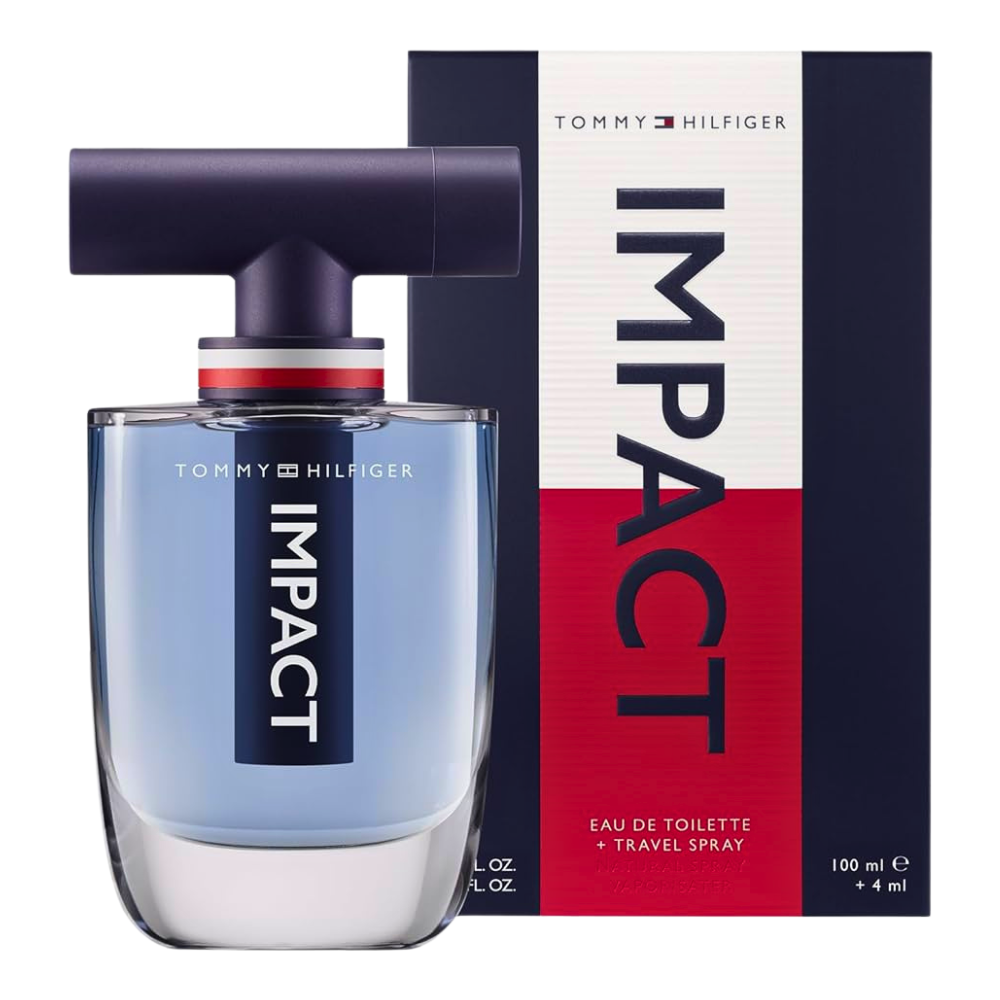 SET TOMMY HILFIGER IMPACT EDT 100ML EDT 4ML (H)