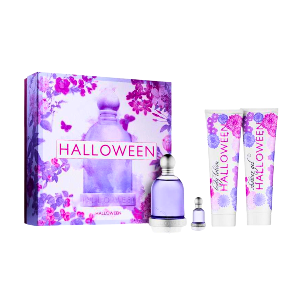 SET JESUS DEL POZO HALLOWEEN EDT 100ML EDT 4.5ML CREMA CORPORAL 100ML GEL DE DUCHA 100ML (M)