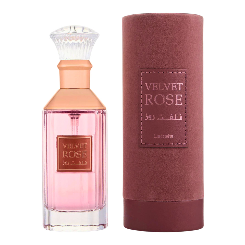 LATTAFA VELVET ROSE EDP 100ML (M) (DUPE GIORGIO ARMANI PRIVE ROSE D ARABIE EDP)