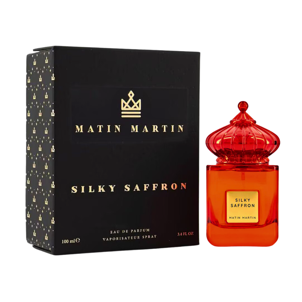 MATIN MARTIN SILKY SAFFRON EDP 100ML (U) (DUPE BYREDO BLACK SAFFRON EDP)