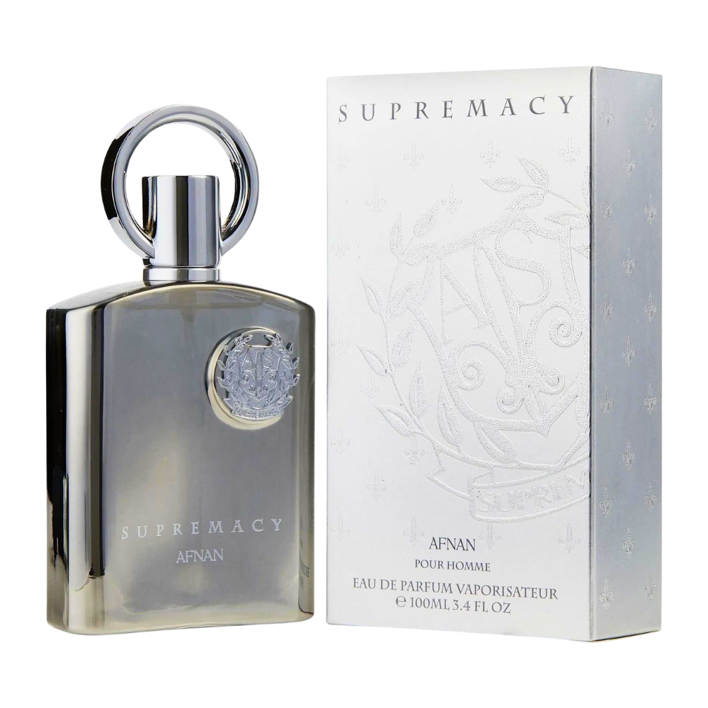 AFNAN SUPREMACY SILVER EDP 100ML (H) (DUPE CREED AVENTUS EDP)
