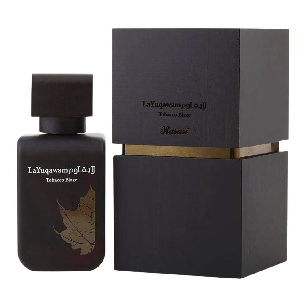 RASASI LA YUQAWAM TOBACCO BLAZE EDP 75ML (H) (DUPE STEPHANE HUMBERT LUCAS 777 SOLEIL DE JEDDAH EDP)