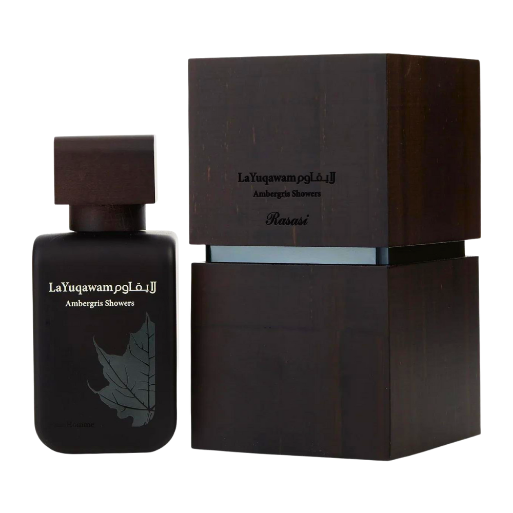RASASI LA YUQAWAM AMBERGRIS SHOWERS POUR HOMME EDP 75ML (H) (DUPE MEMO PARIS IRISH LEATHER EDP)