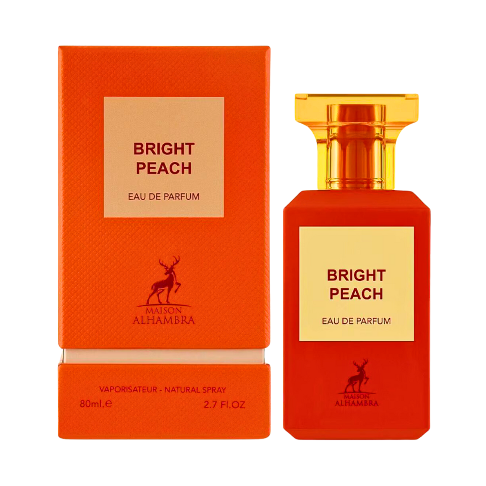 MAISON ALHAMBRA BRIGHT PEACH EDP 80ML (U) (DUPE TOM FORD BITTER PEACH EDP)