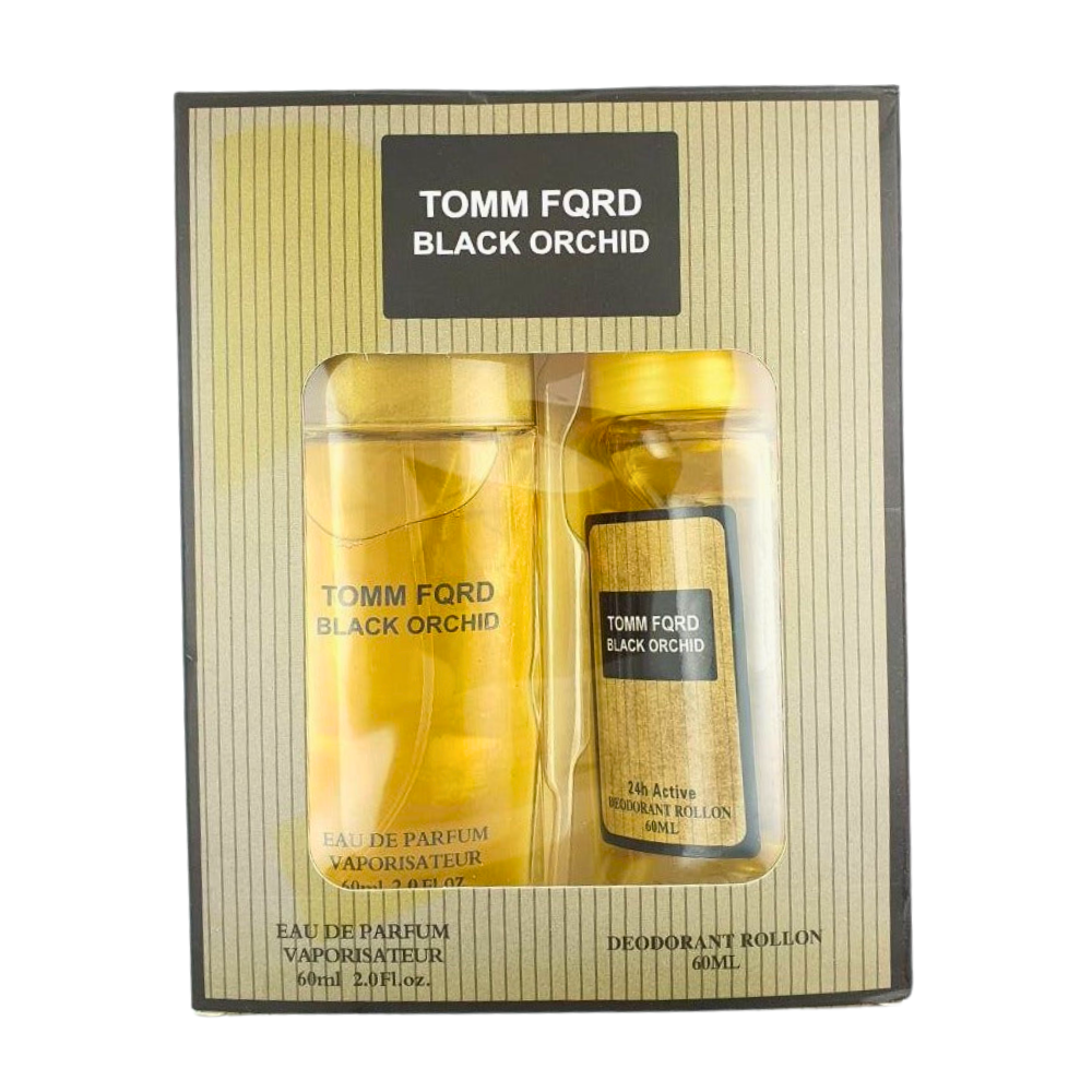 SET TOMM FQRD BLACK ORCHID EDT 60ML, DEODORANT 60ML (H)