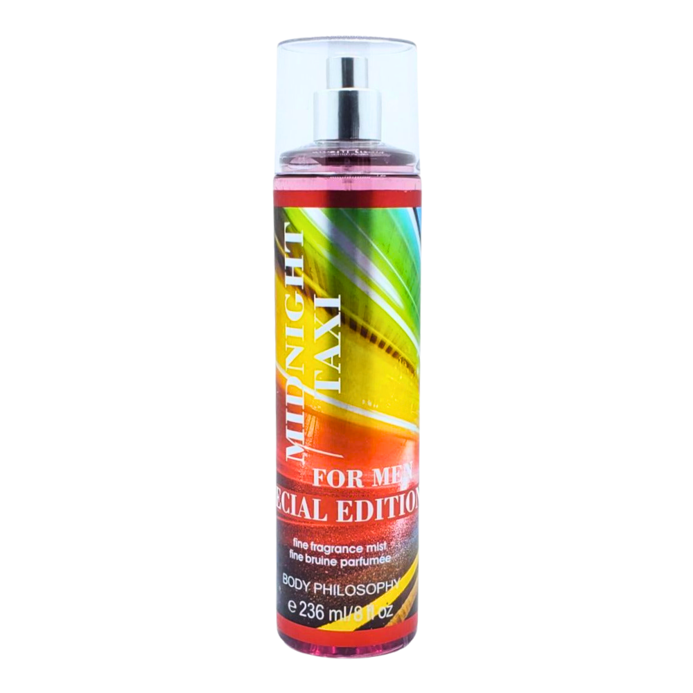 SPLASH BODY PHILOSOPHY MIDNIGHT TAXI FOR MEN 236ML (H)