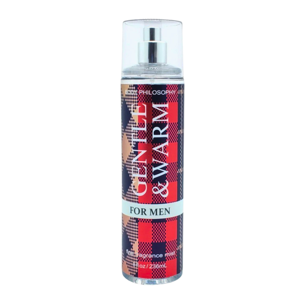 SPLASH BODY PHILOSOPHY GENTLE & WARM FOR MEN 236ML (H)