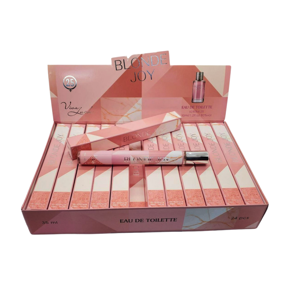 PERFUME EN TUBO PARA DAMA BLONDE JOY 25 EDT 35ML (M)