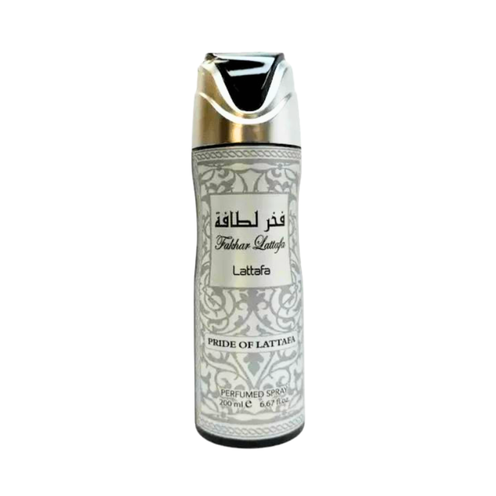 LATTAFA BODY SPRAY FAKHAR BLACK 200ML (H)