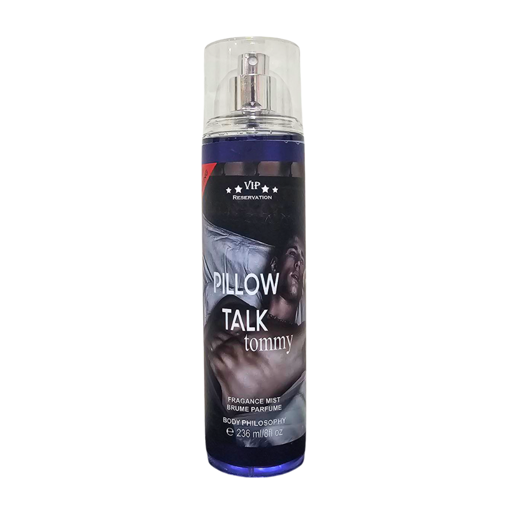SPLASH BODY PHILOSOPHY PILLOW TALK TOMMY 236ML (H) (DUPE TOMMY HILFIGER FOR MEN)