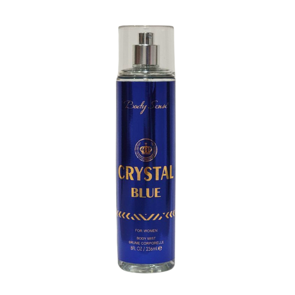 SPLASH BODY SENSE CRYSTAL BLUE FOR WOMEN 236ML (M)(DUPE DE CRYSTAL BLUE DE BENE OLET EDP 100ML)