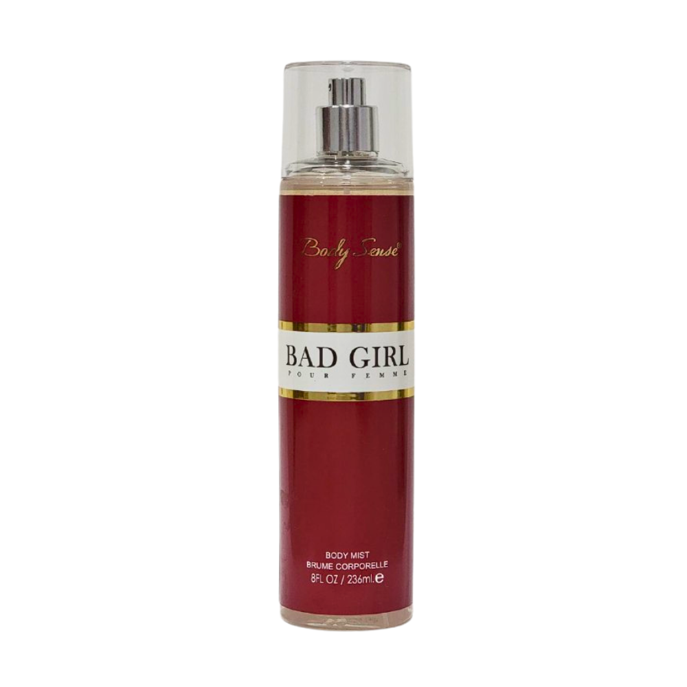 SPLASH BODY SENSE BAD GIRL 236ML (M) (DUPE CAROLINA HERRERA GOOD GIRL VERY)