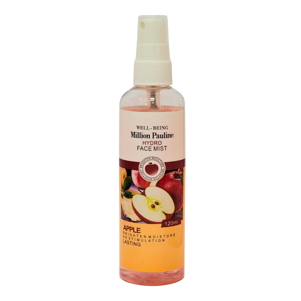 FIJADOR EN SPRAY HIDRATANTE CON EXTRACTO AROMATICO DE MANZANA MILLION PAULINE 120ML