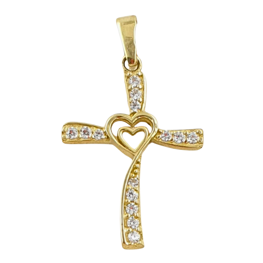 ODIJE592 FORMA CRUZ Y CORAZON