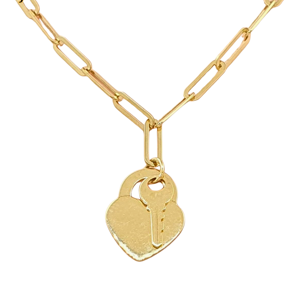 ODIJE629 FORMA CORAZON Y LLAVE
