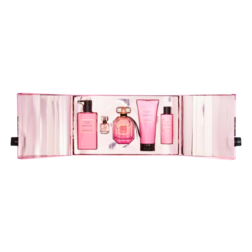 SET VICTORIA'S SECRET BOMBSHELL EDP 100ML EDP 7.5ML CREMA CORPORAL 120ML SPLASH 250ML GEL DE DUCHA 200ML (M)