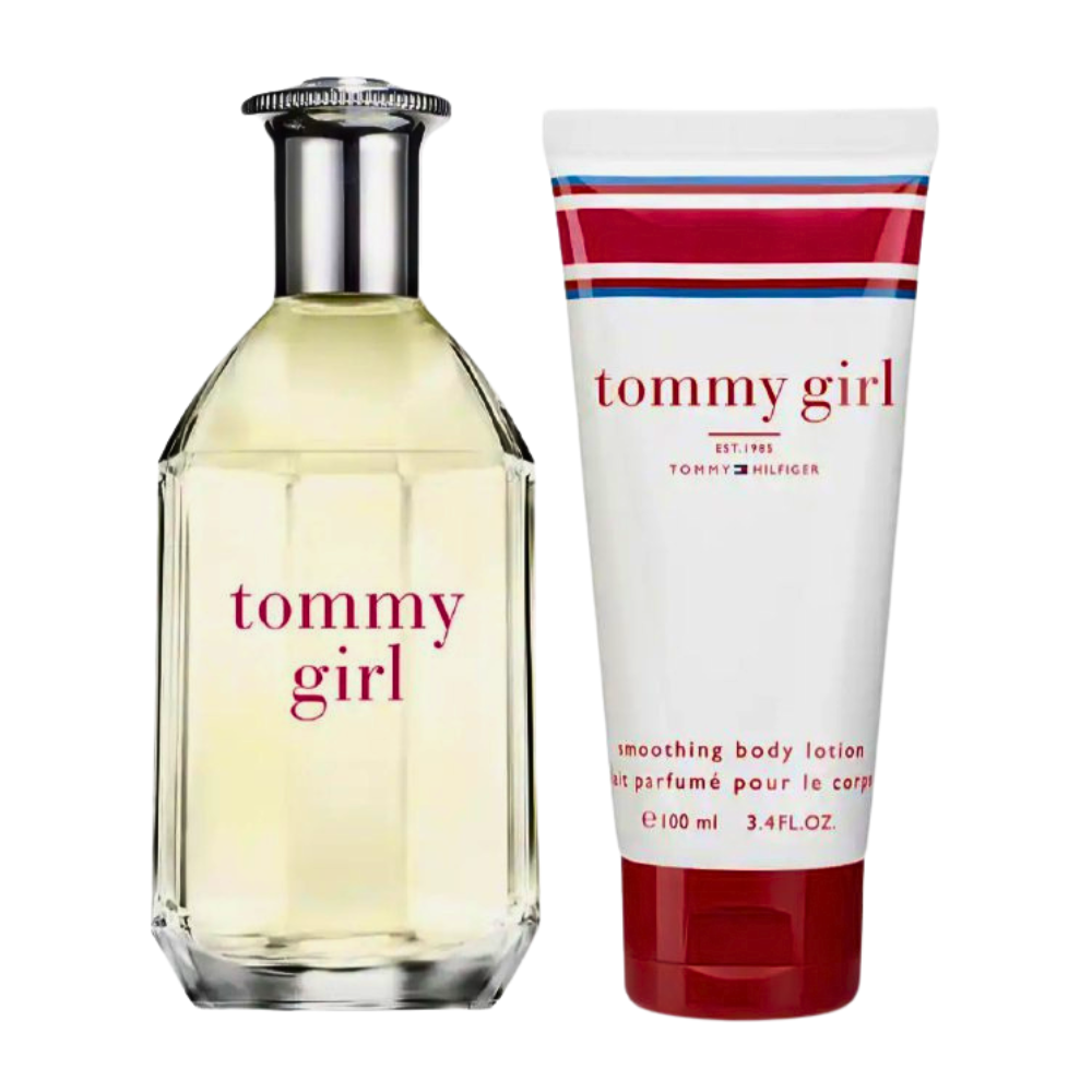 SET TOMMY HILFIGER TOMMY GIRL EDT 100ML CREMA CORPORAL 100ML (M)