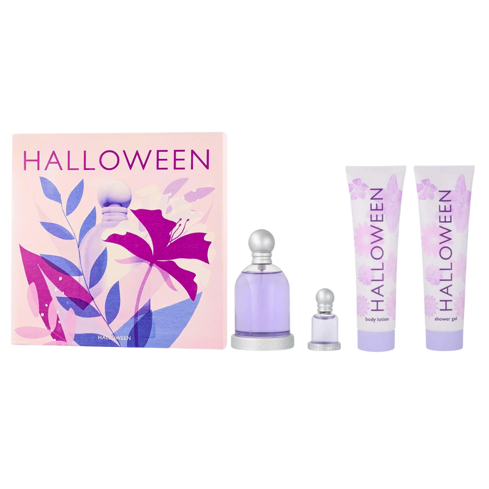 SET JESUS DEL POZO HALLOWEEN EDT 100ML EDT 4.5ML CREMA CORPORAL 100ML GEL DE DUCHA 100ML (M)