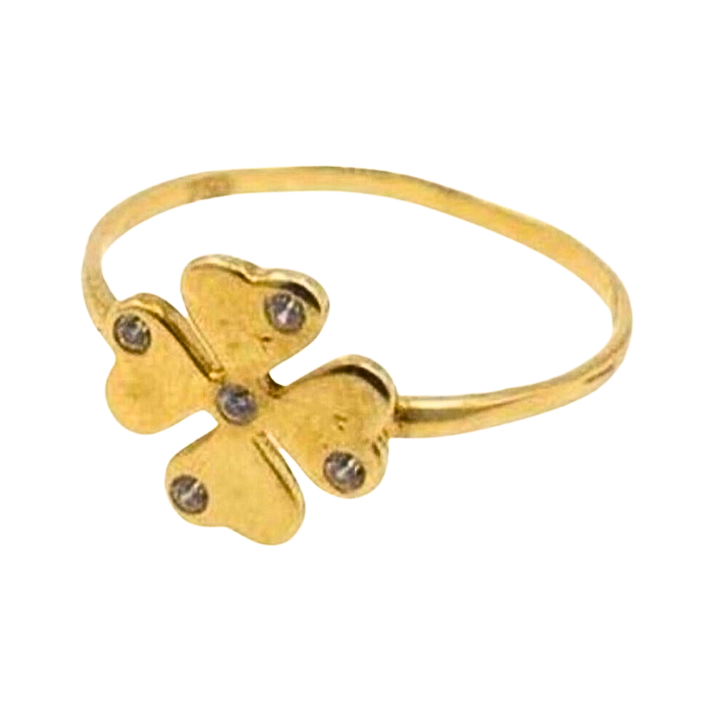 OANI447$6 FORMA TREBOL DE 4 HOJAS