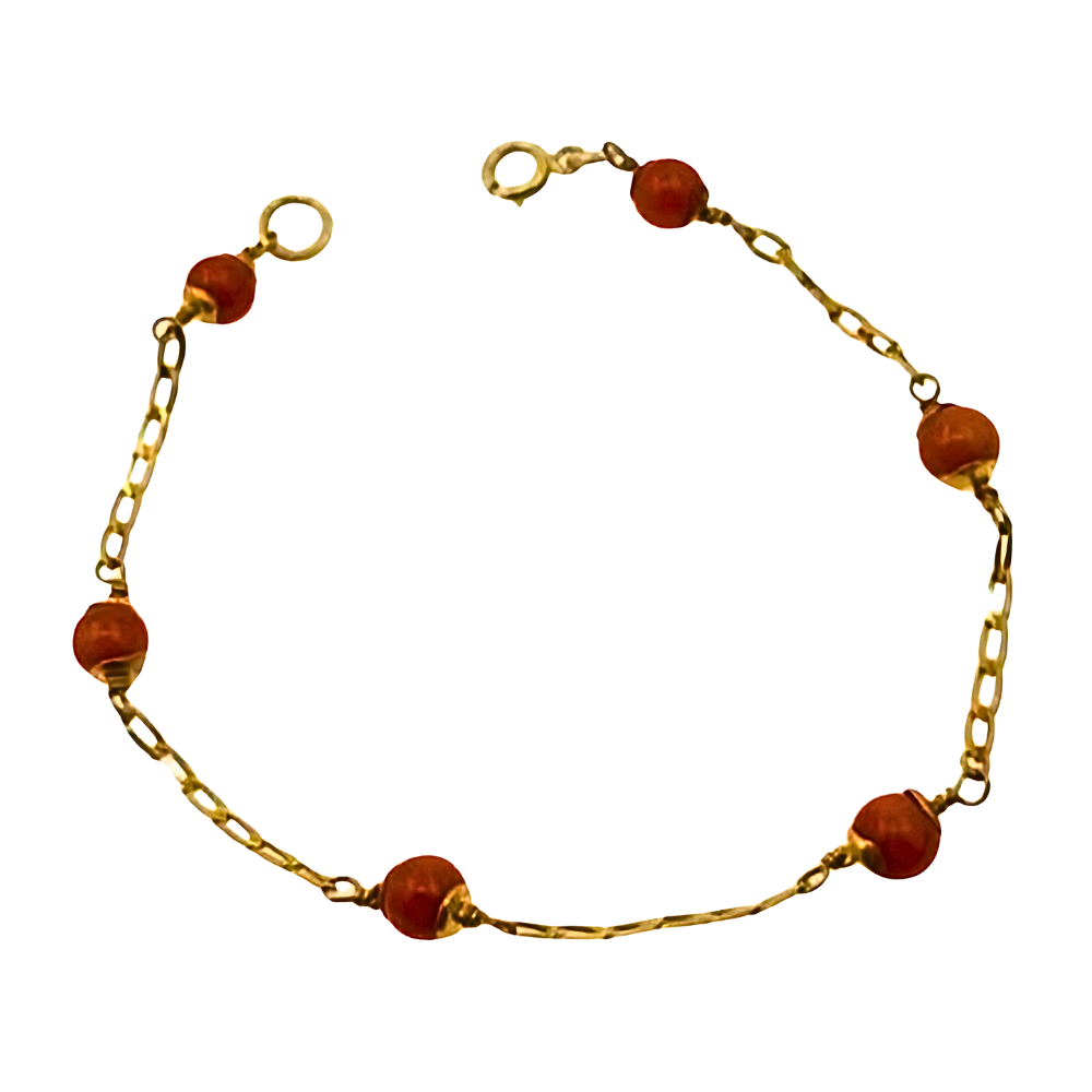 OPULN16 FORMA PERLAS ROJAS