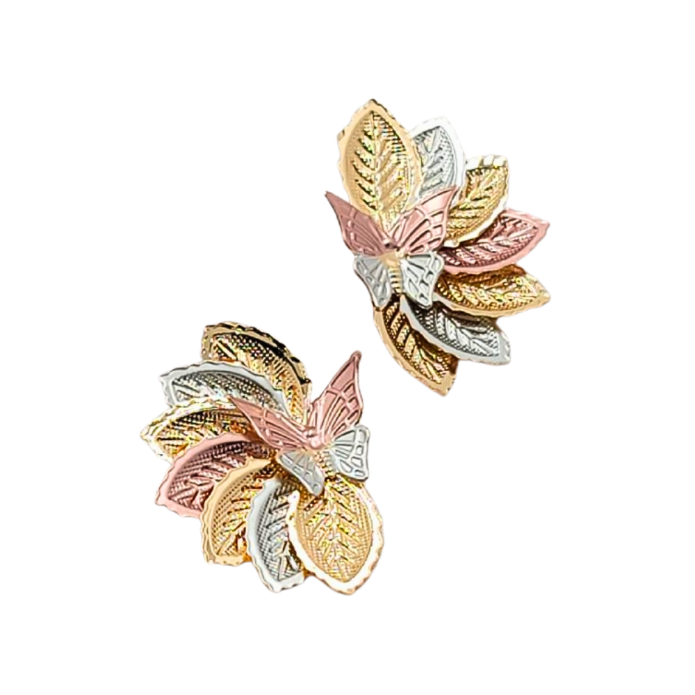 EARI4003 FORMA MARIPOSA HOJAS