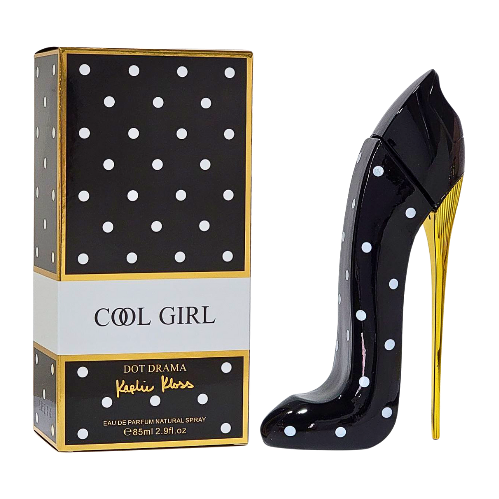 COOL GIRL DOT DRAMA KAPLIE KLOSS EDP 85ML (M) (AROMA SIMILAR CAROLINA HERRERA GOOD GIRL KARLIE KLOSS EDP)