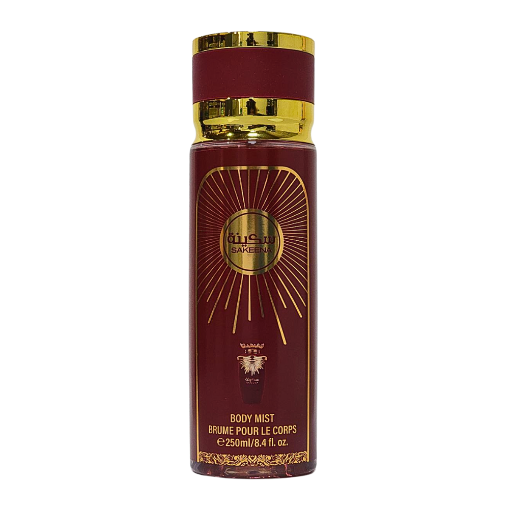 SPRAY PERFUMADO CONCENTRADO SAKEENA 250ML (M)(DUPE DE LATTAFA SAKEENA EDP 100ML)